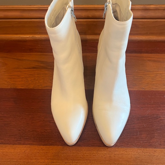 Dolce Vita Cream Ankle Boots - Picture 2 of 16